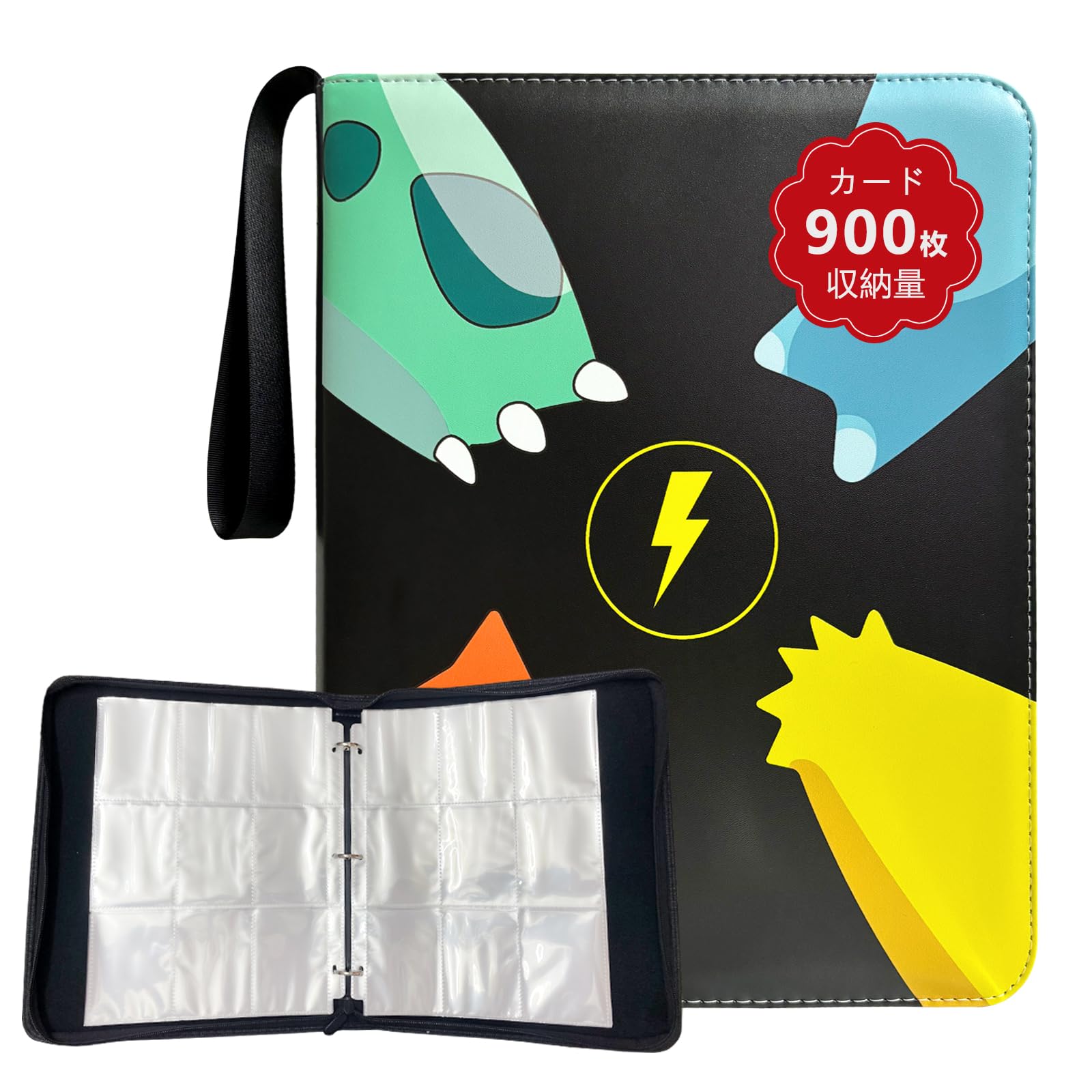 ポケモンカードホルダー 多枚数収納 Amazon.co.jp: linshesf カードホルダー 適用対象ポケモンカード