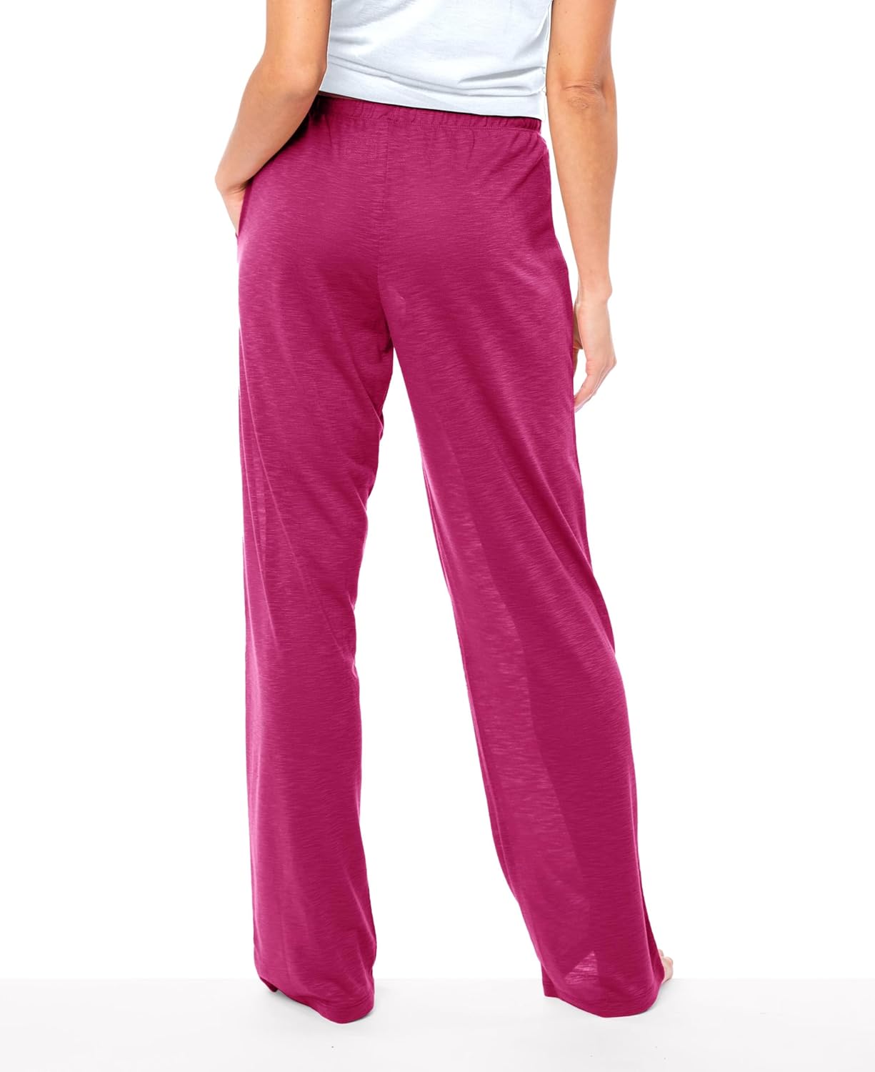 Sexy Basics Women's Lounge Pants | Semi Sheer Soft & Flowy Long Bottoms | Drawstring & Pockets| Multi Packs & Colors