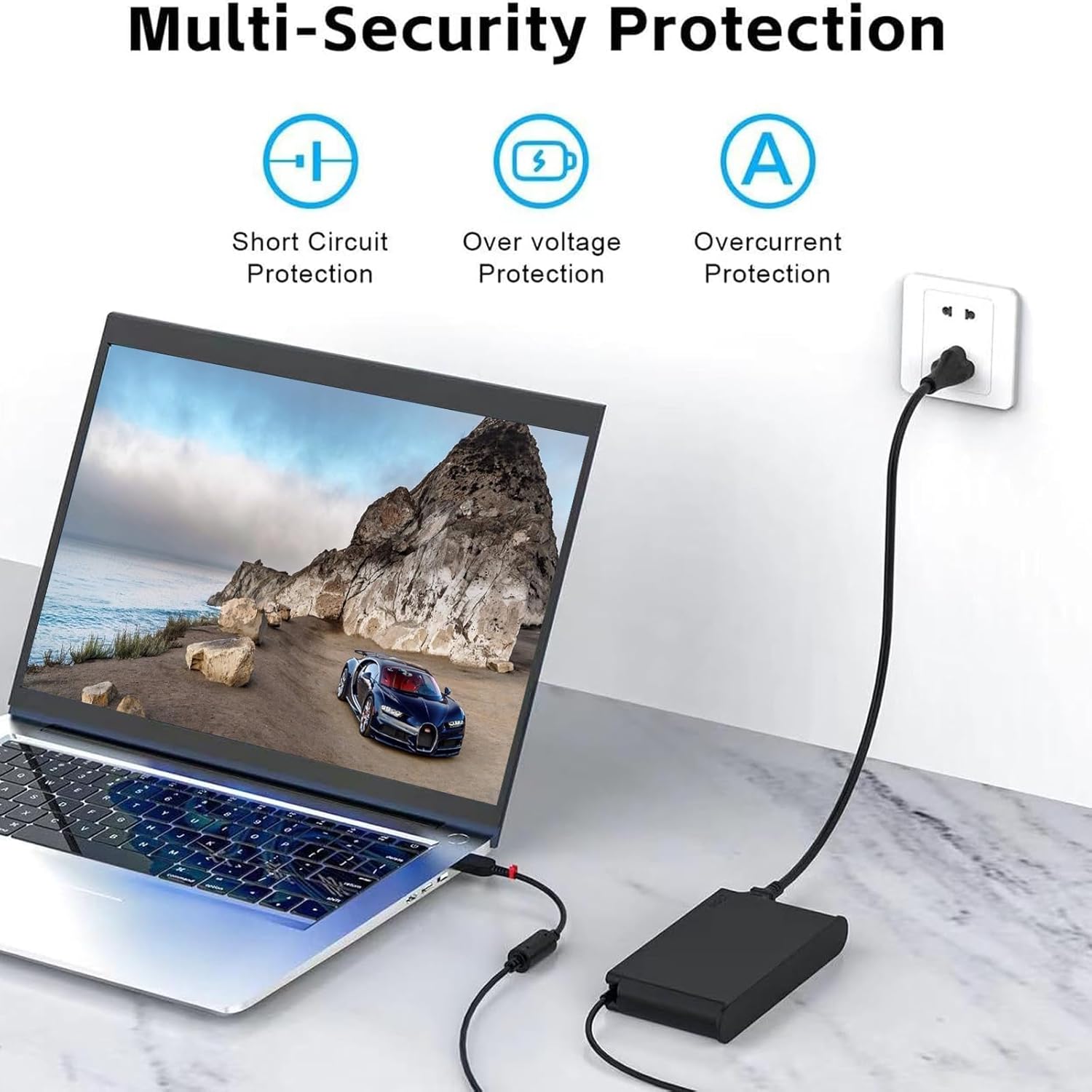 Aremeral 230W Legion 5 Charger Compatible with Lenovo Legion 5 7 5P C7 S7 Y520 Y740 Y730 Y900 Y910 Y920 Y7000P ThinkPad P16 P15 P73 P52 P70 ADL230NLC3A Laptop Power Supply Adapter - Image 8