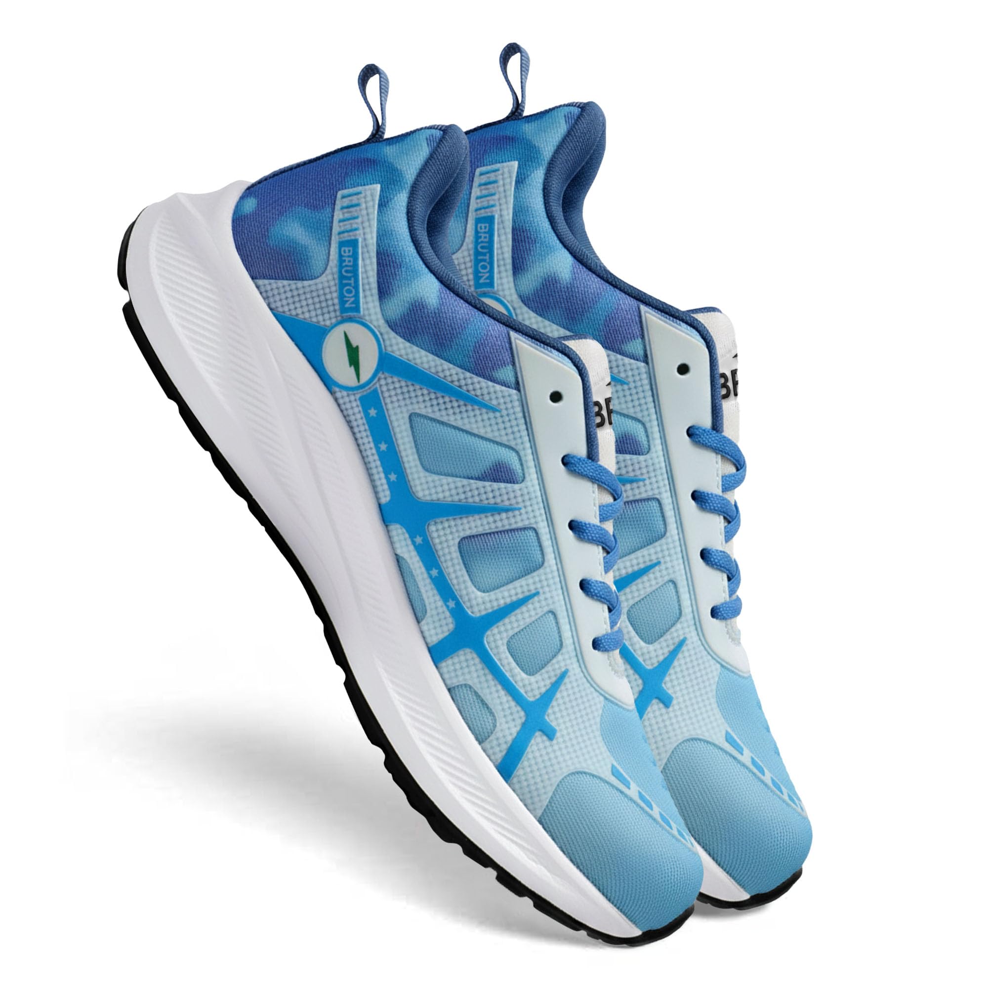 bruton 641 EVA Lite Running Sport Shoes for Men-Blue-picture-37
