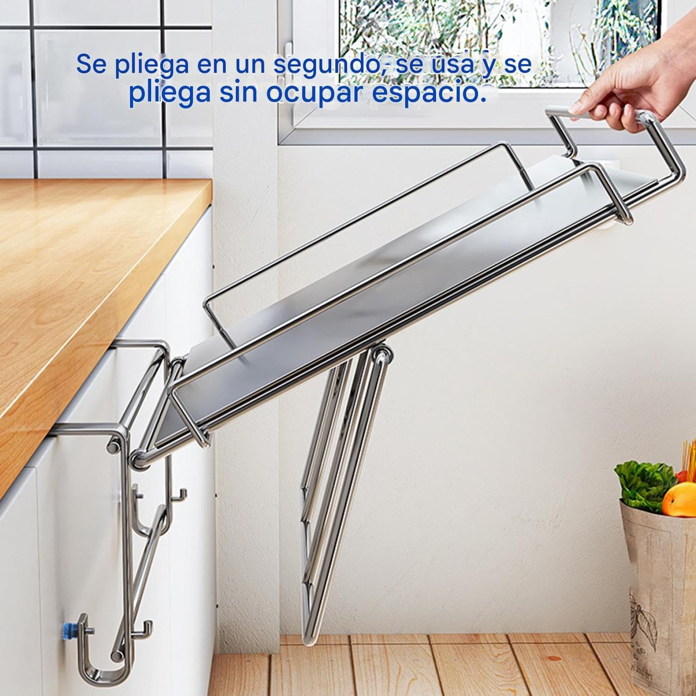 Organizador De Puerta De Armario Organizador De Ganchos Plegable Para | Estante Almacenamiento para Toallero de Baño, Dormitorio y Cocina