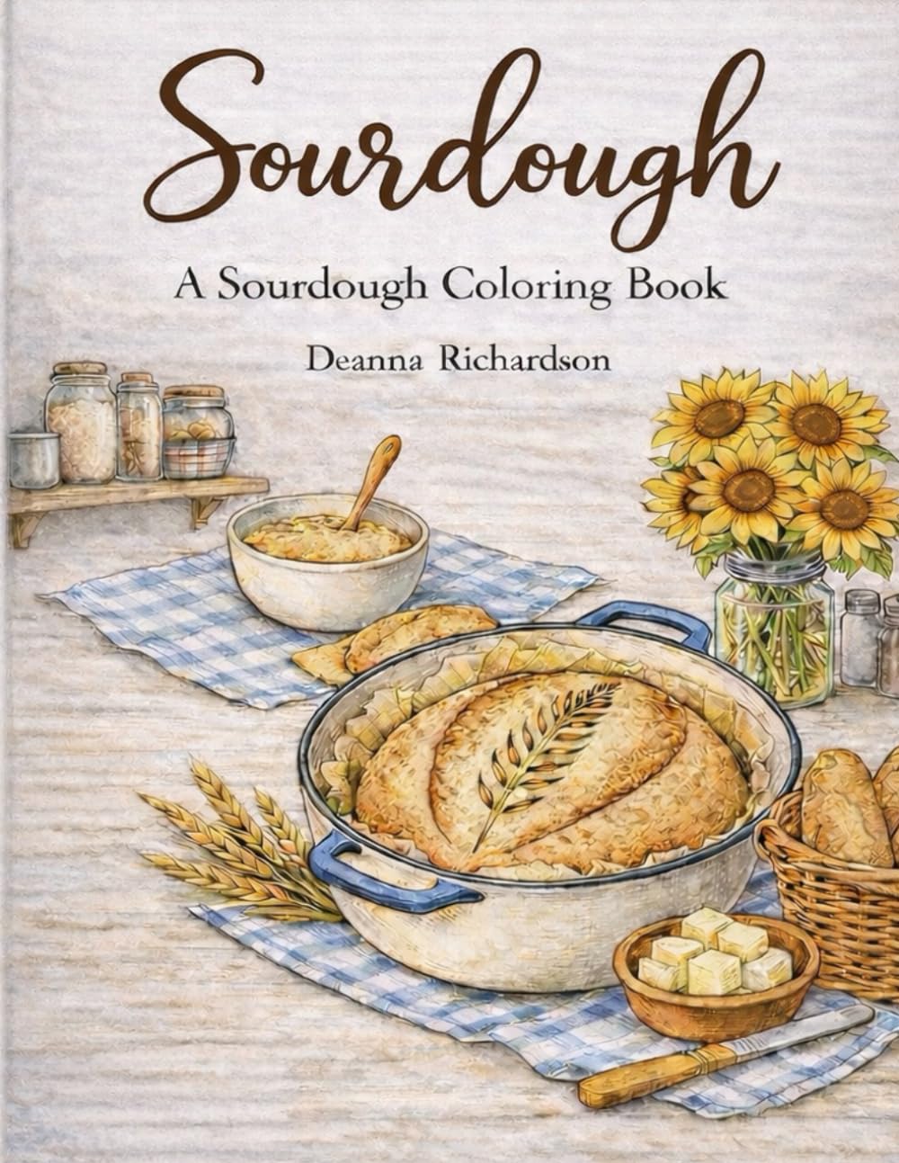 Sourdough: A Coloring Book