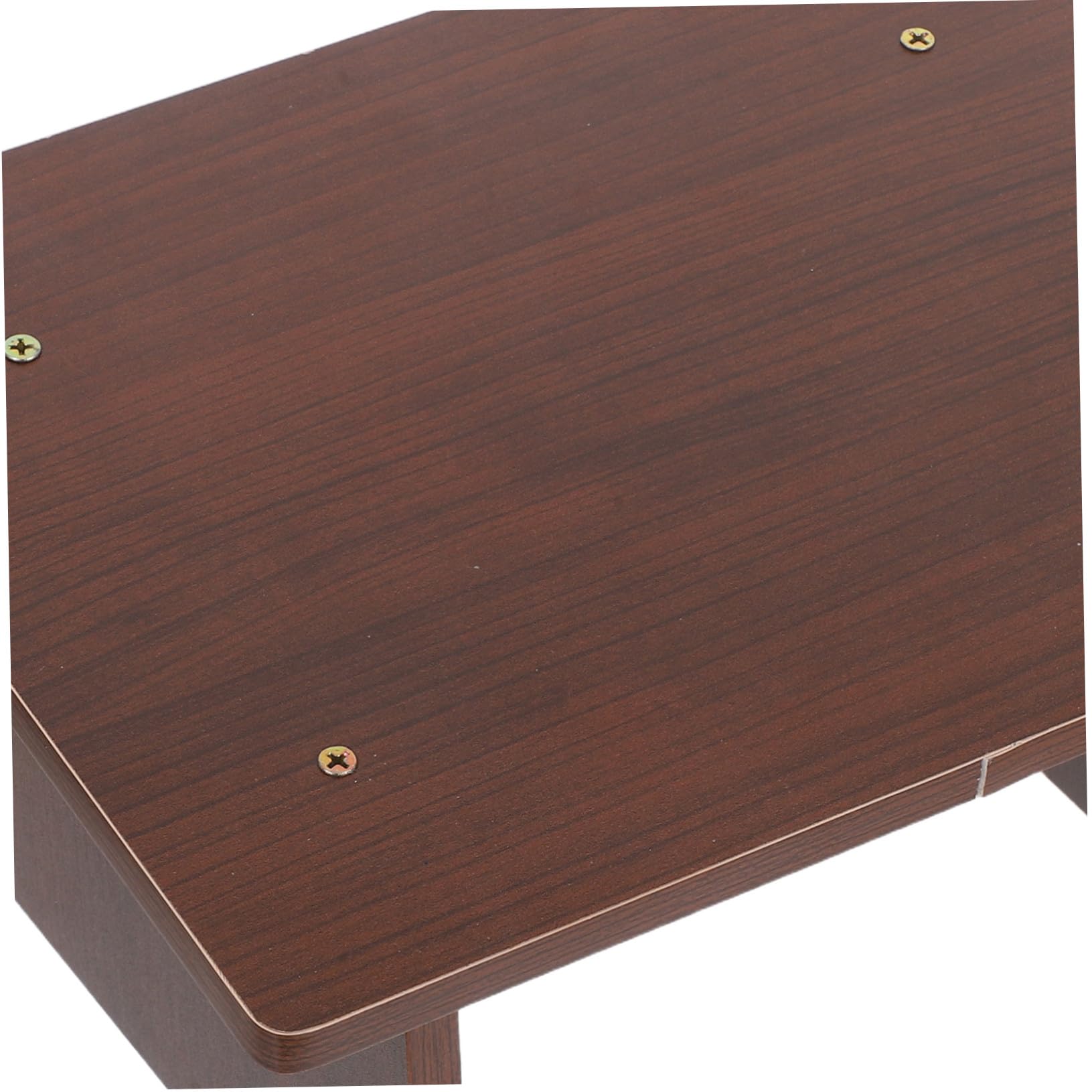 Poggiapiedi in Legno Supporto Ergonomico per Piedi Sotto Scrivania Poggiagambe Antiscivolo per Ufficio e Casa Design Inclinato Compatto
