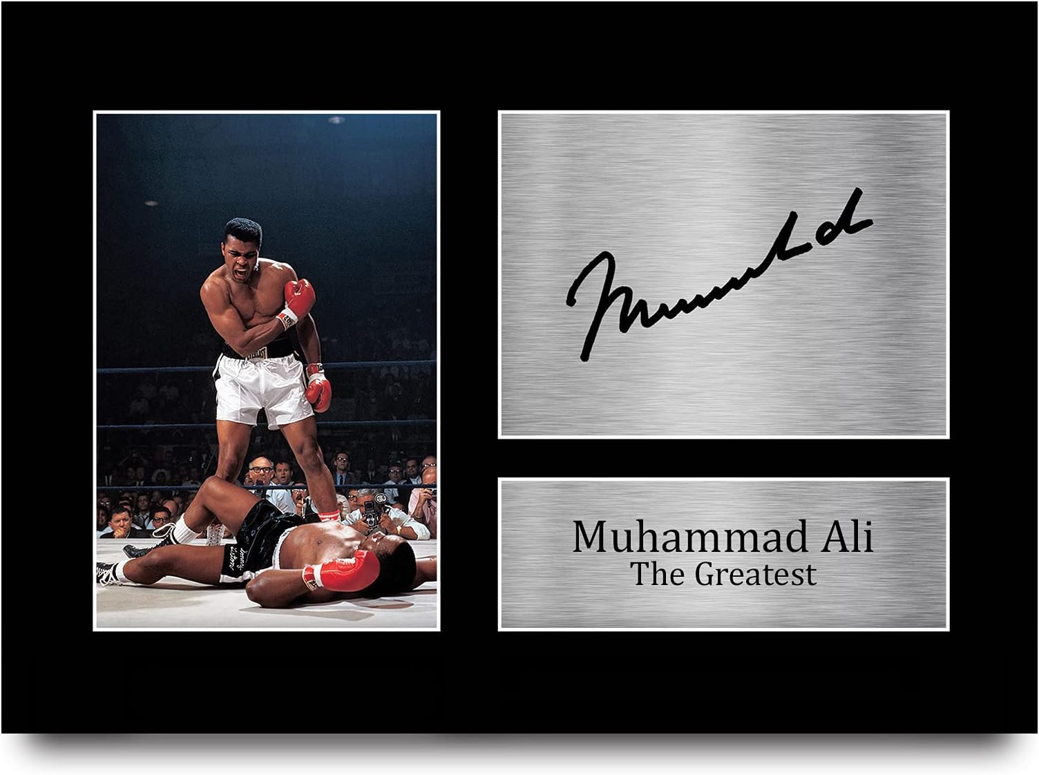HWC Trading Muhammad Ali Signed A4 Printed Autograph Boxing Print Photo Picture Display
