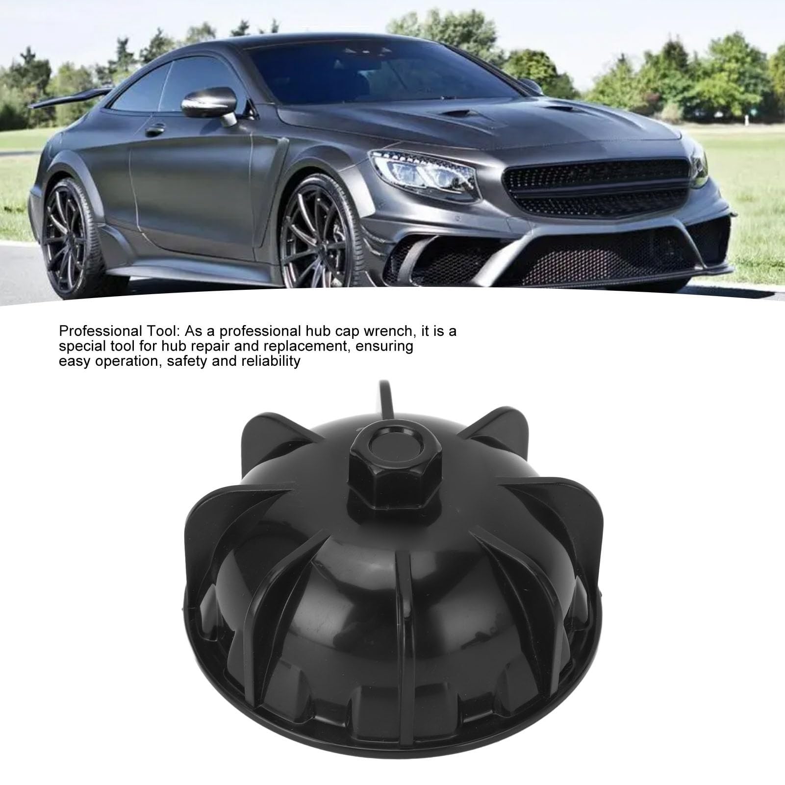 A0005810000 Llave de Rueda Apta para X222 C205 C217 C218 C253 AMG C43 C63 S63 Herramienta de Material ABS Portátil Compacta Reemplazo de Reparación de Buje Fácil