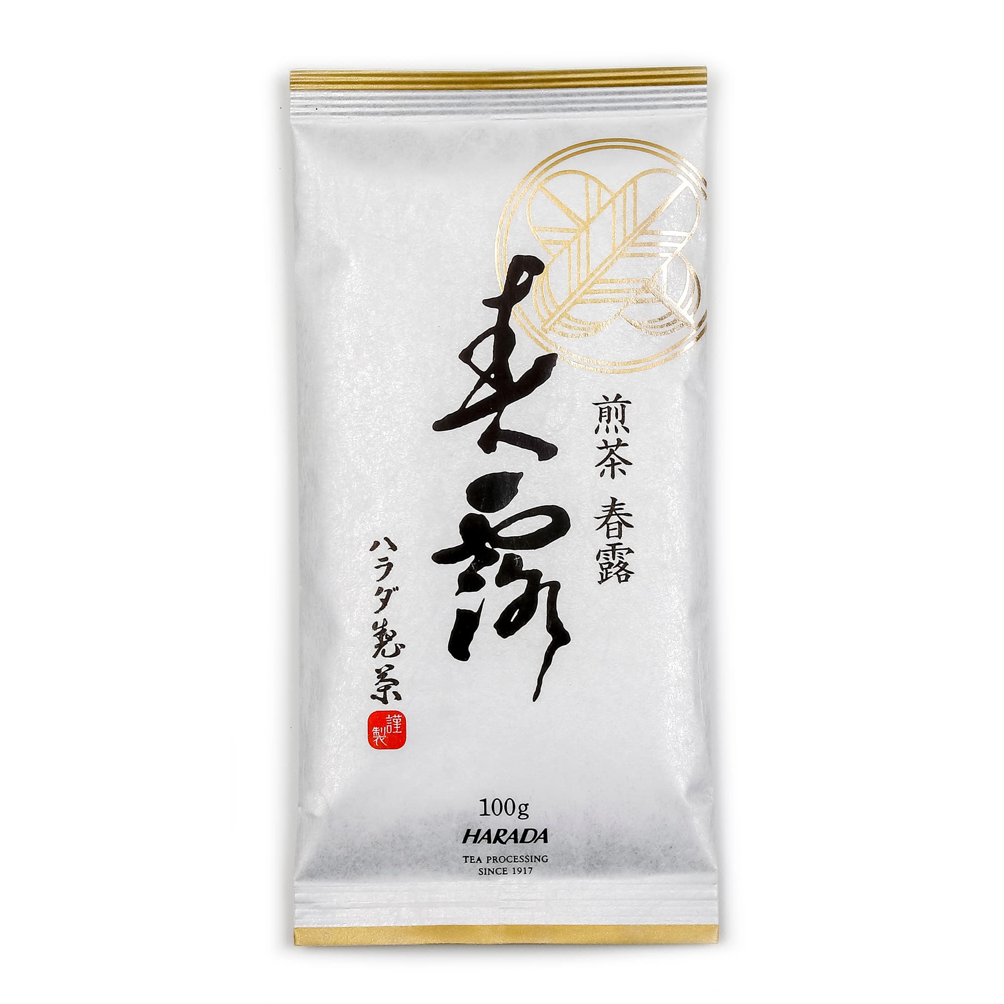 Amazon.co.jp: お茶 緑茶 茶葉 煎茶 春露 ハラダ製茶 100g【高級茶