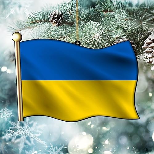 Vista 67 de Adorno acrílico de Navidad de Filipinas, decoración de árbol de Navidad, adorno de Navidad nacional para niños, bandera de Filipinas, banderas