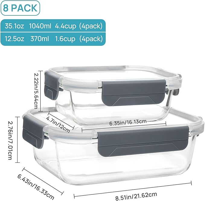 In terms of safety and environmental consciousness, these containers are BPA-free, meaning they are free of harmful chemicals often found in plastic storage options. This makes them a healthier choice for the family and the planet. With their combination of convenience, safety, and durability, Vtopmart glass storage containers provide a functional solution for modern kitchens looking to transition away from plastic and towards more sustainable materials.