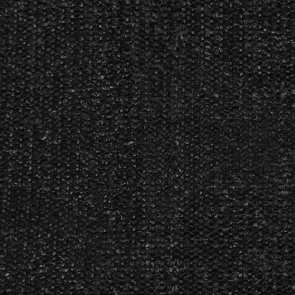 Store vertical pour balcon - 220 x 140 cm - Noir - Protection solaire en polyéthylène haute densité - Pour terrasse, véranda, pergola, avec accessoires de montage