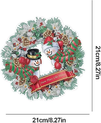 Miniatura 3 de AZURAOKEY 3 piezas de decoración de corona de pintura de diamantes de imitación, kit de corona de diamantes de imitación de cristal 5D, kit de