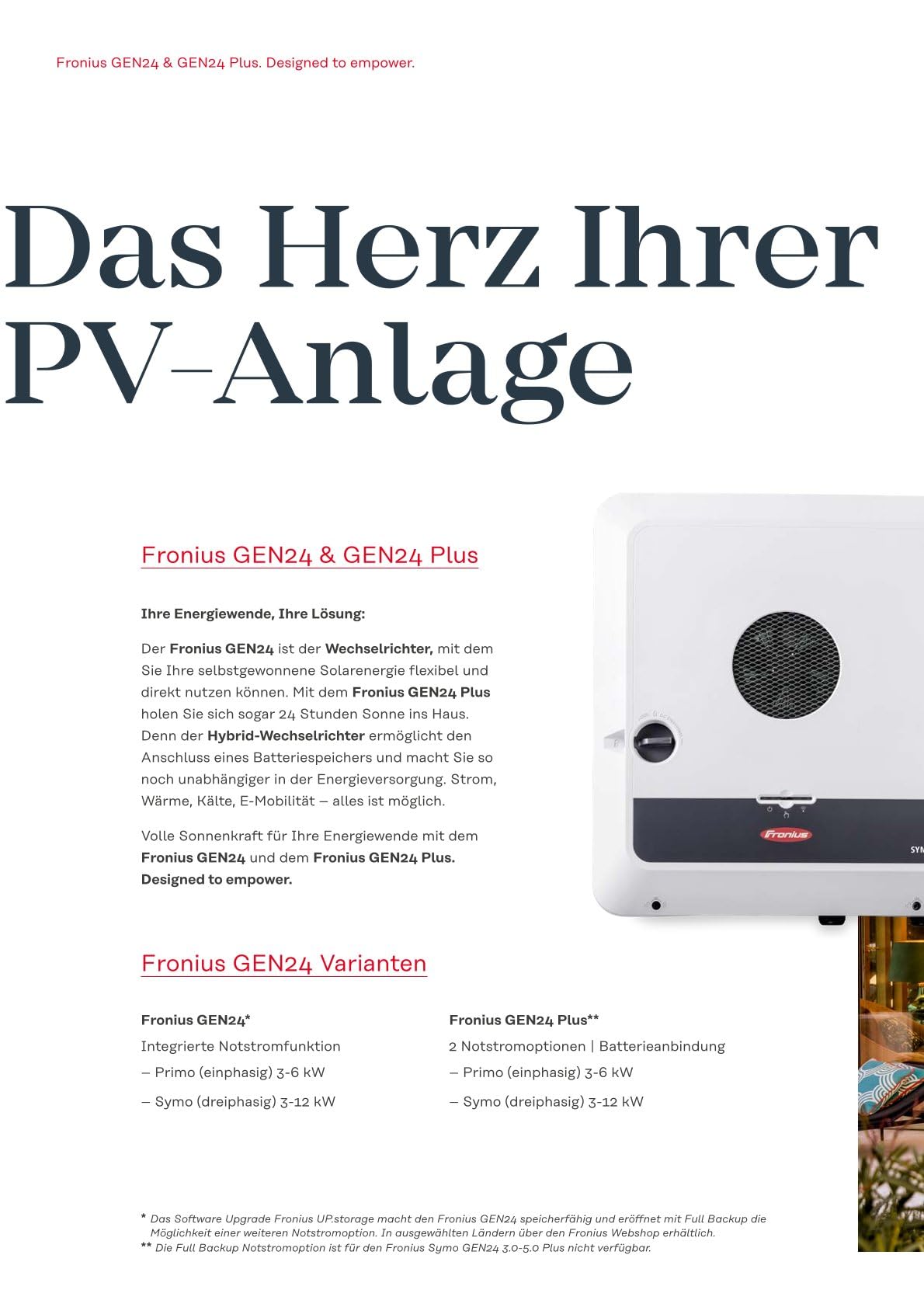 Hybrid-Wechselrichter 3-phasig 2MMPT FRONIUS SYMO GEN24 10.0 Plus