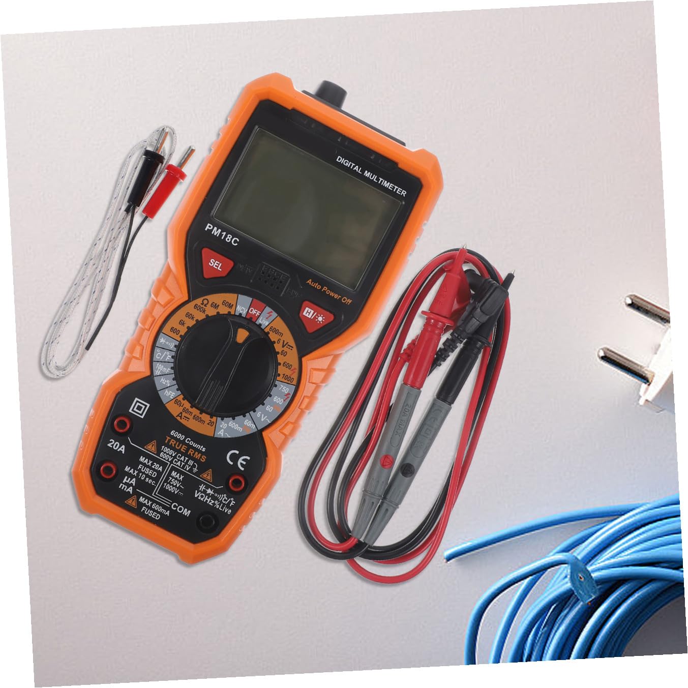Intelligentes Digitales Multimeter mit Automatischer Bereichswahl