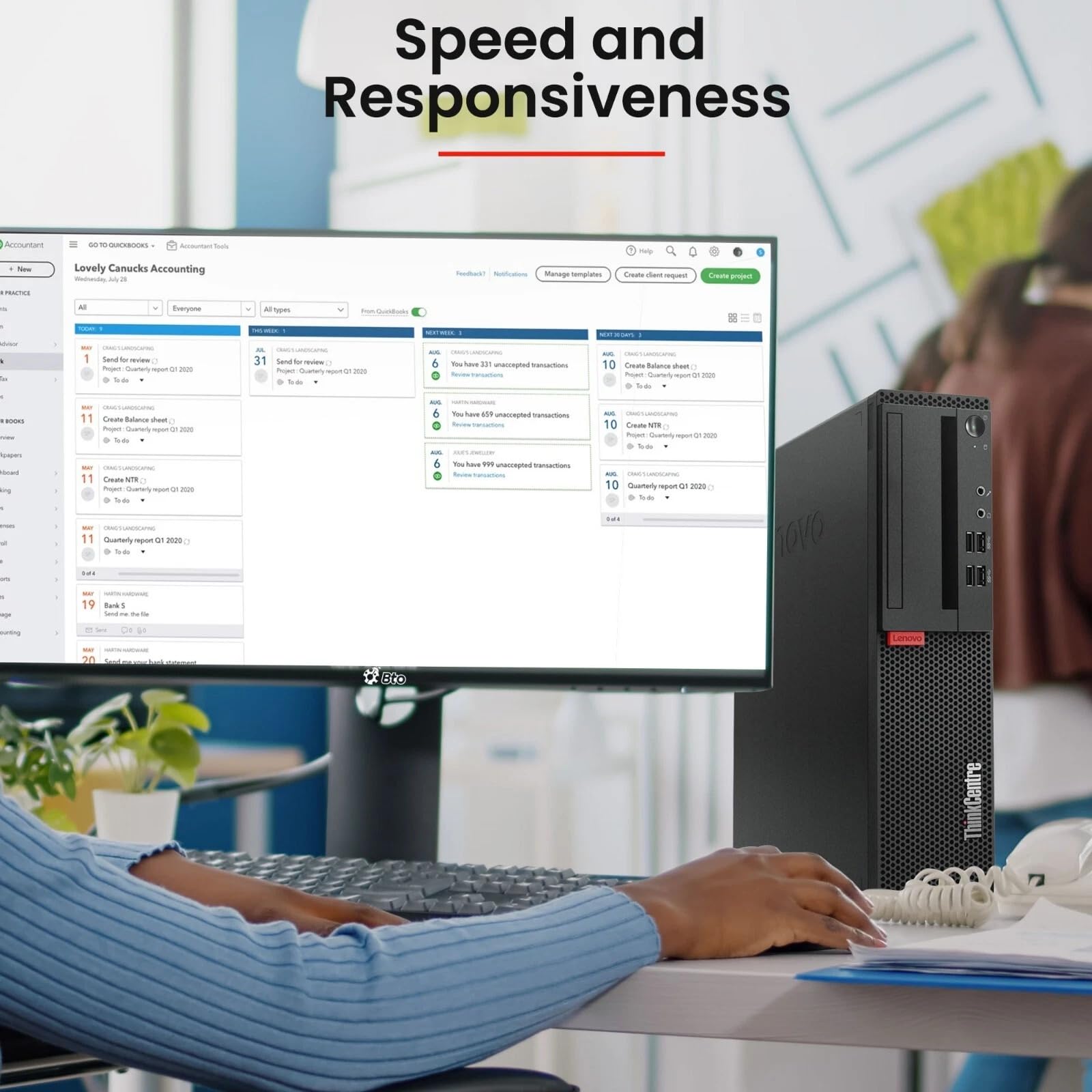 Amazon.com: Lenovo ThinkCentre M910S Desktop Computer PC - Intel