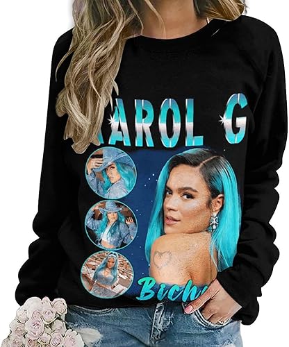 Miniatura 2 de PAPERBAGS Sweatshirt Womens Graphic Crewneck Long Sleeve Sweatshirts Casual Pullover Tops