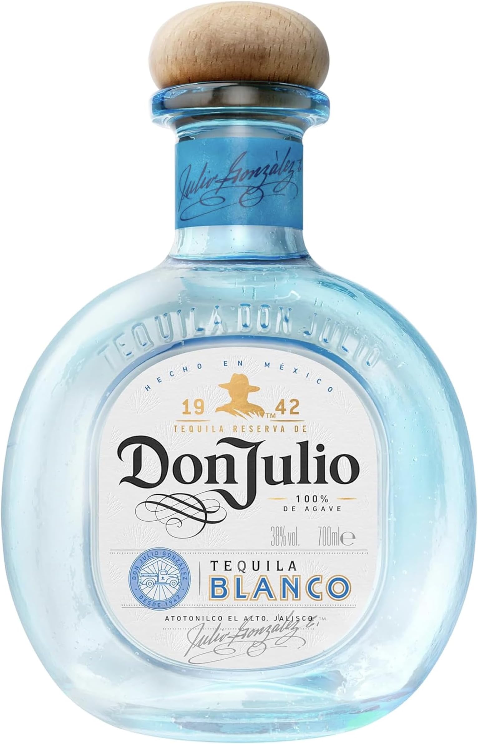 Blanco Tequila | 40% vol | 70cl | Crisp Agave & Citrus Flavour | Made from Blue Weber Agave | for Cocktails & Alcohol Drinks | Perfect for Gifting