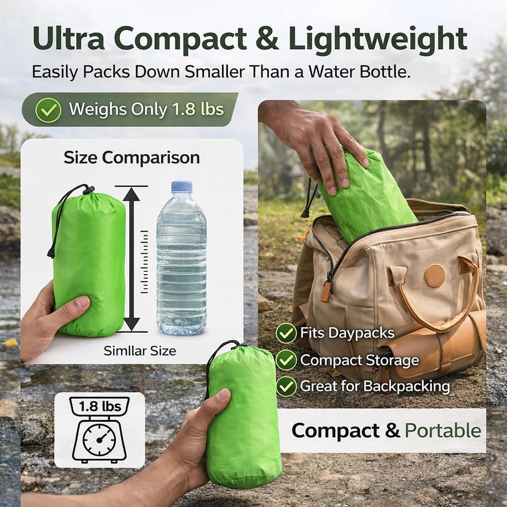 Estera de Camping autoinflable, Estera para Dormir autoinflable con Almohada, Impermeable, Resistente a desgarros, para mochileros, Senderismo, Tienda de campaña, Playa Purple