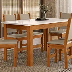 Mesa de Jantar Retangular 150cm Bellagio