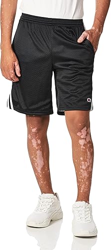 Champion Men's Shorts, Lacrosse Mesh Gym Shorts for Men, Men's Athletic Shorts, 9"
