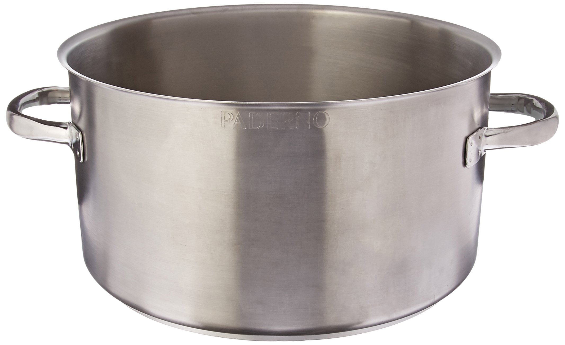Amazon.co.jp: PADERNO(パデルノ) 半寸胴鍋 (蓋無)1007-36 18-10