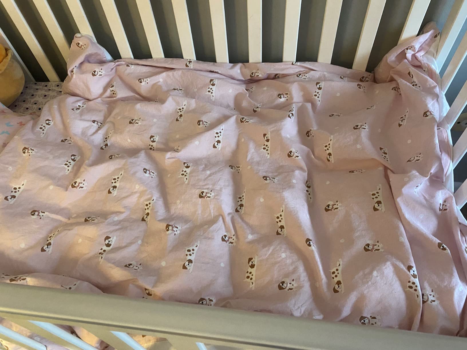 OMANIET Baby/Toddler White Down Comforter, All Season