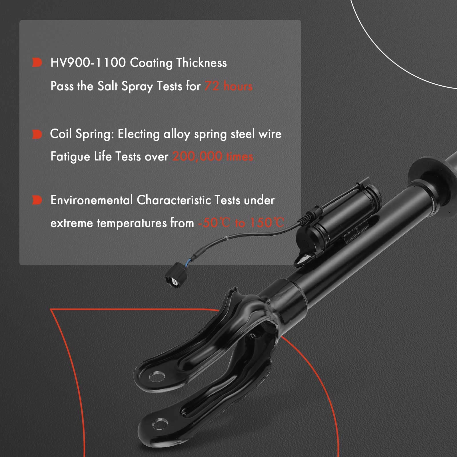 Amazon.com: A-Premium Front Struts Shock Absorber w/Magnetic Ride 