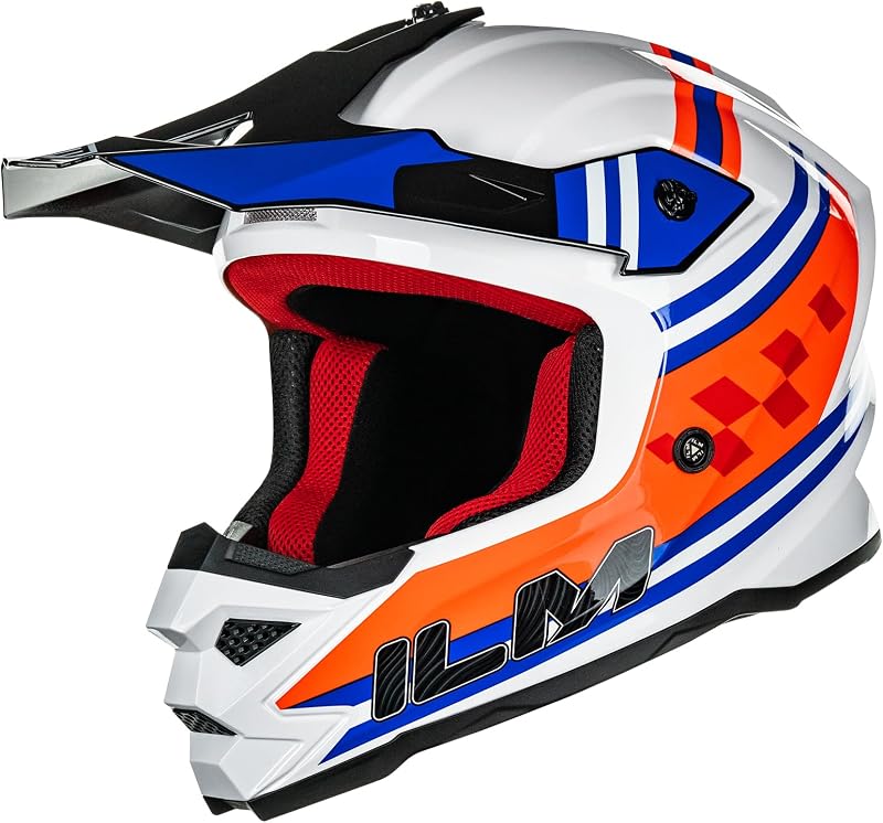 ILM Fullface MTB Motocross Sisak Gyerek Kerékpár Downhill Quad Enduro ECE22.06
