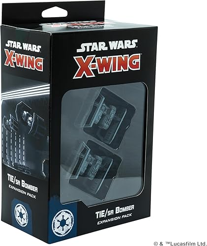 Atomic Mass Games Star Wars X-Wing 2nd Edition Miniatures Game TIEsa Bomber Expansion Pack - Strategy Game for Adults and Kids, Ages 14+, 2 Players,