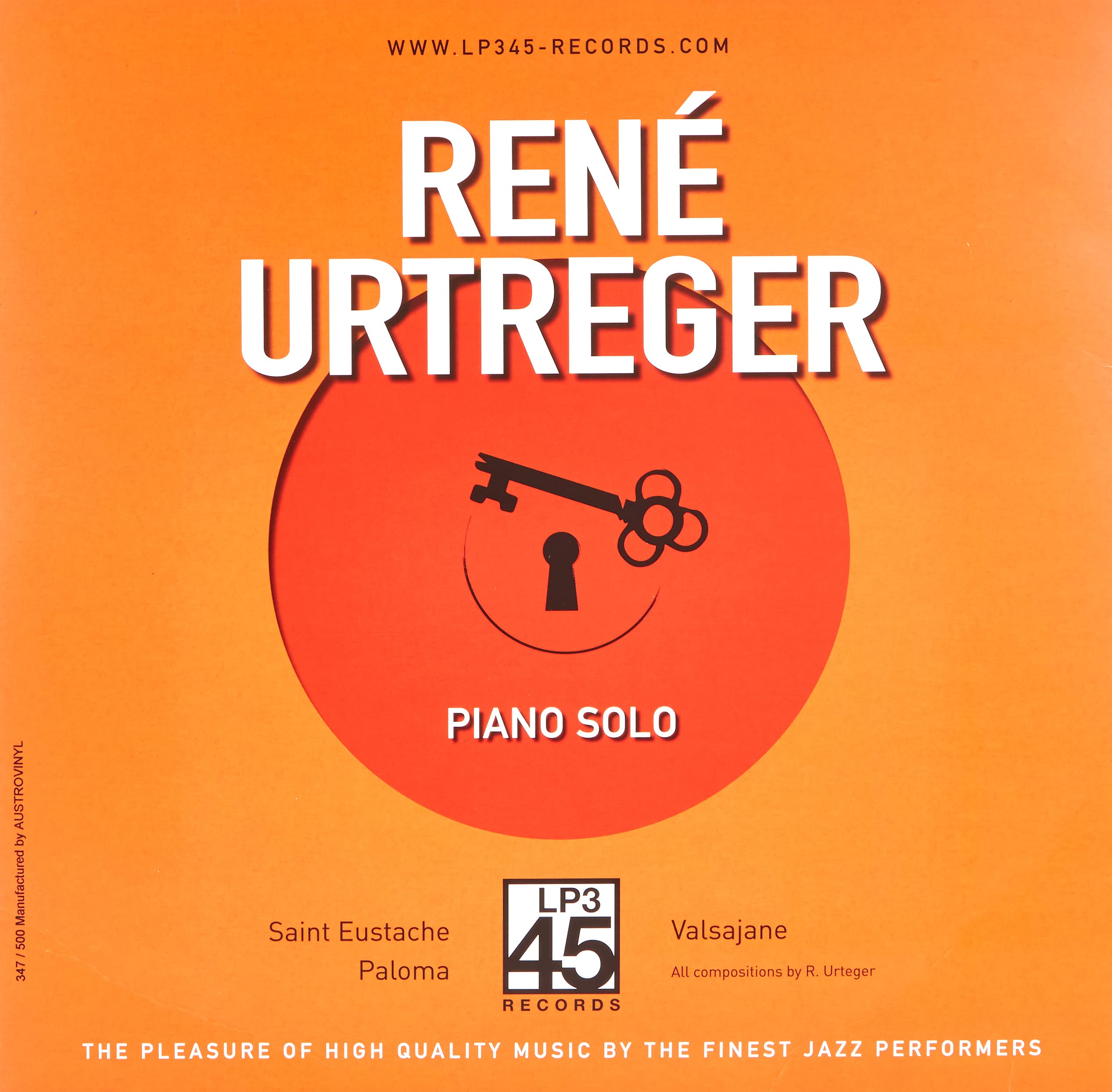 Piano Solo [VINYL]