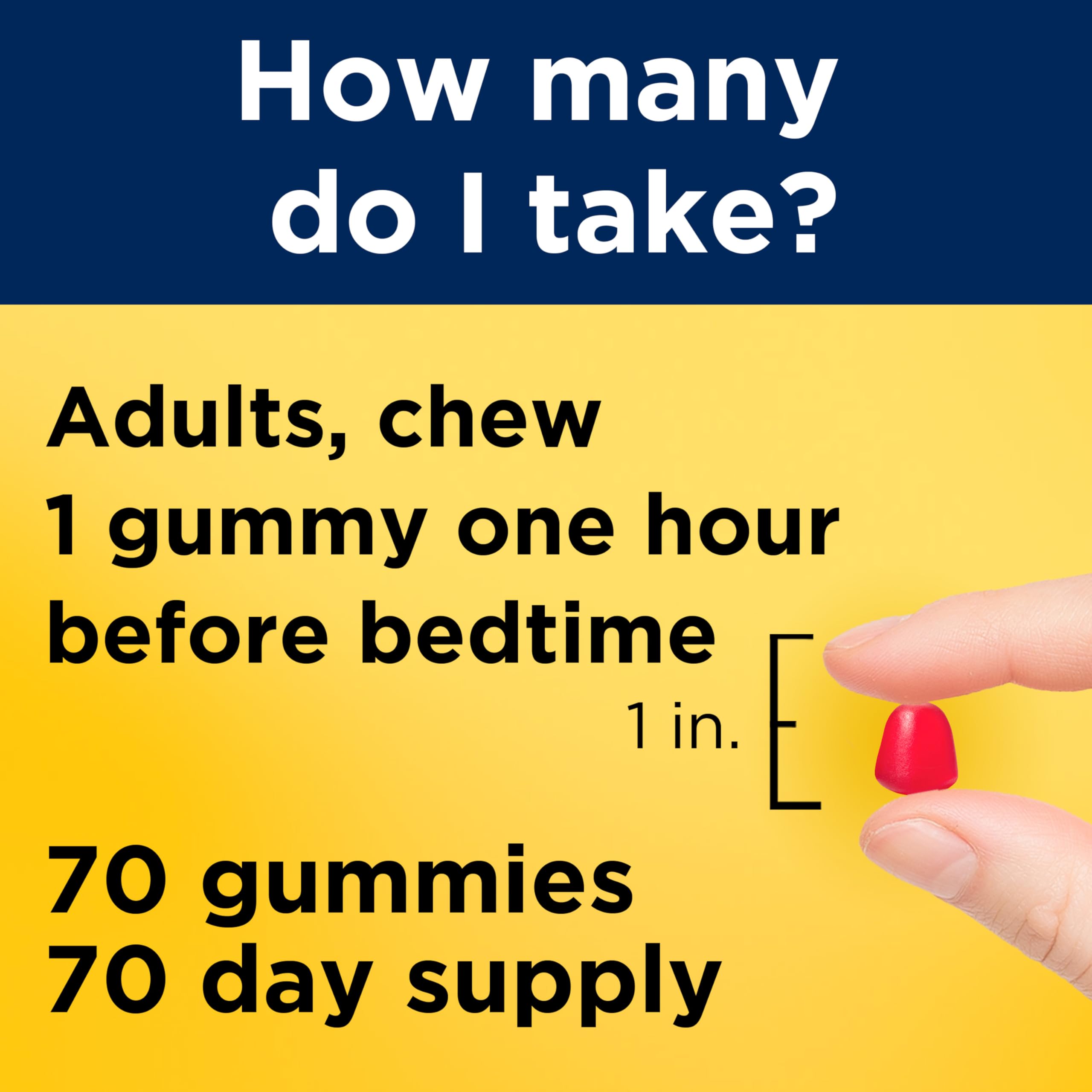 Nature Made Melatonin 5mg Adult Melatonin Gummies, 70 Gummies — Amazon image 4