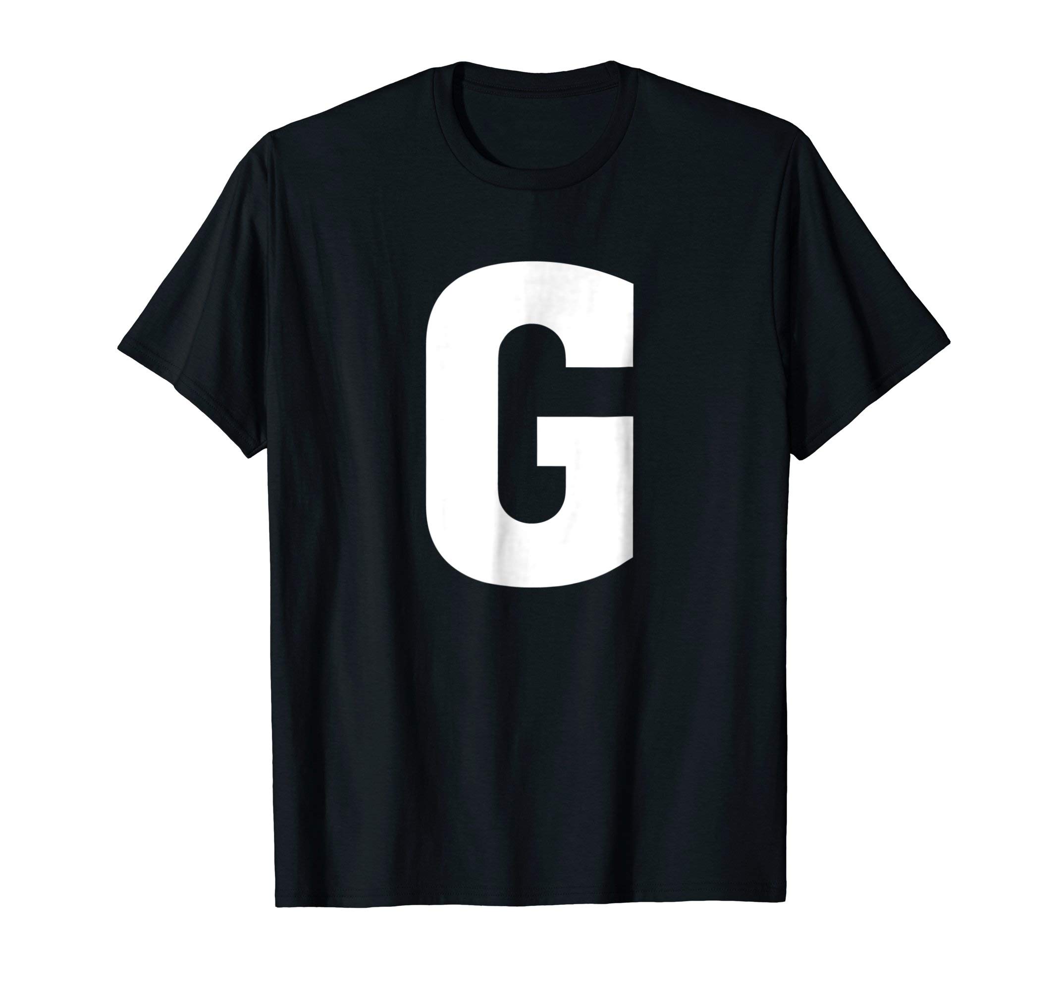 Letter G Shirt Alphabet Capital Letter T-Shirt