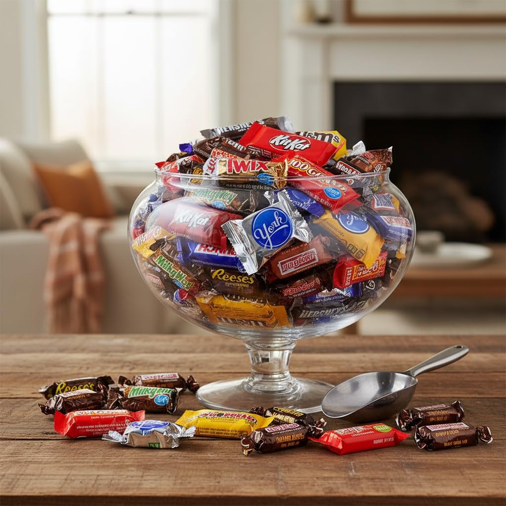 Assorted Chocolate Candy Variety Pack - 5lb Bulk Chocolate Candy Individually Wrapped - Bulk Candy Assortment for Pinata Stuffers, Party Favors, Office Snacks & Candy Bowls - 5 Pounds