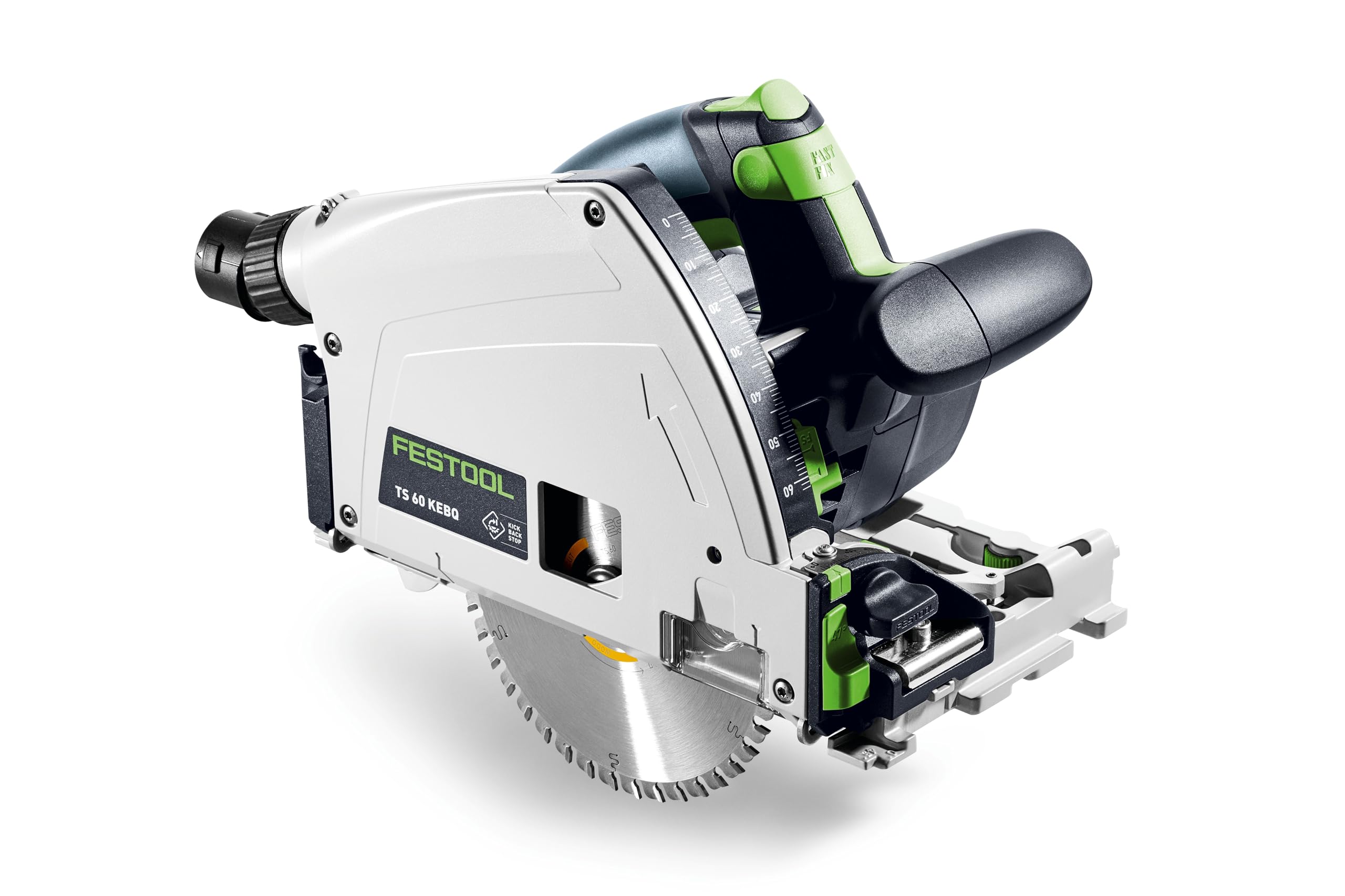 Festool Tauchsäge TS 60 KEBQ-Plus 100Y Limited Edition | Mit KickbackStop, EC-TEC Motor & Kappschienen-Kombination - inklusive 100 Jahre Cap & Systainer SYS3 M 337