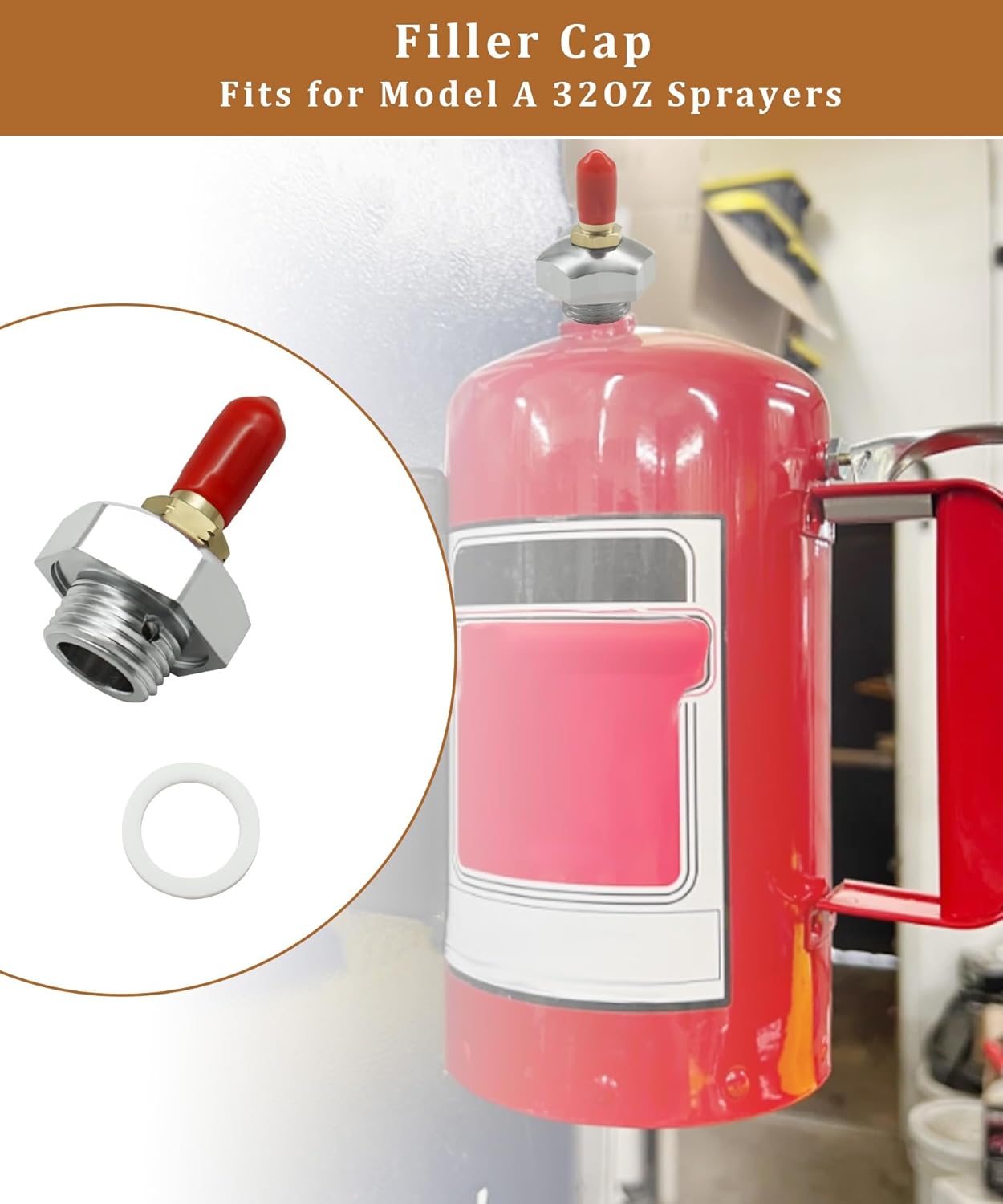 Filler Cap Replacement Part Fits for Model A High-Pressure Sprayers