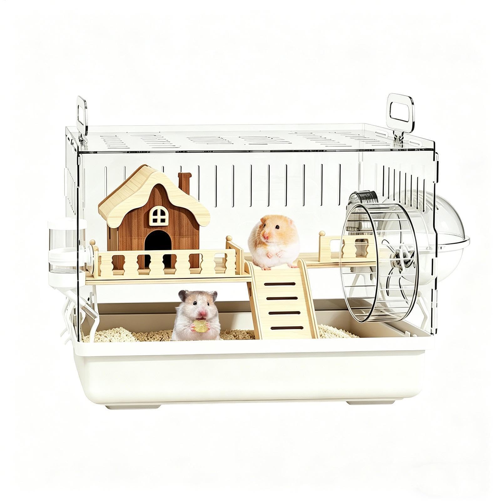 Hamsterkäfig Igelhaus: Perfektes Zuhause für Zwerg- und Goldhamster, mit Belüftungsöffnungen & sicherem Kunststoffbau