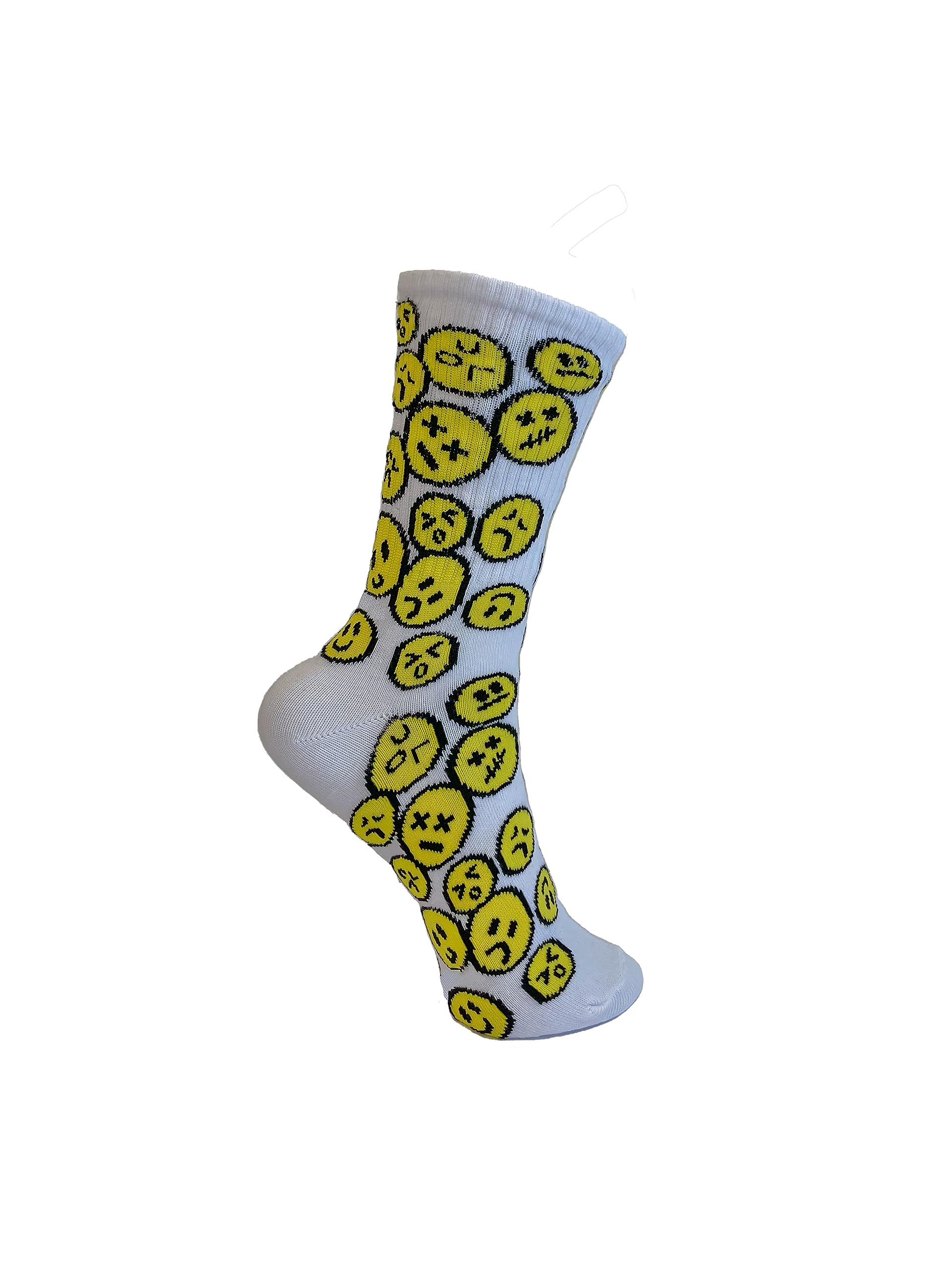 SickSock Funny White Gym Socks