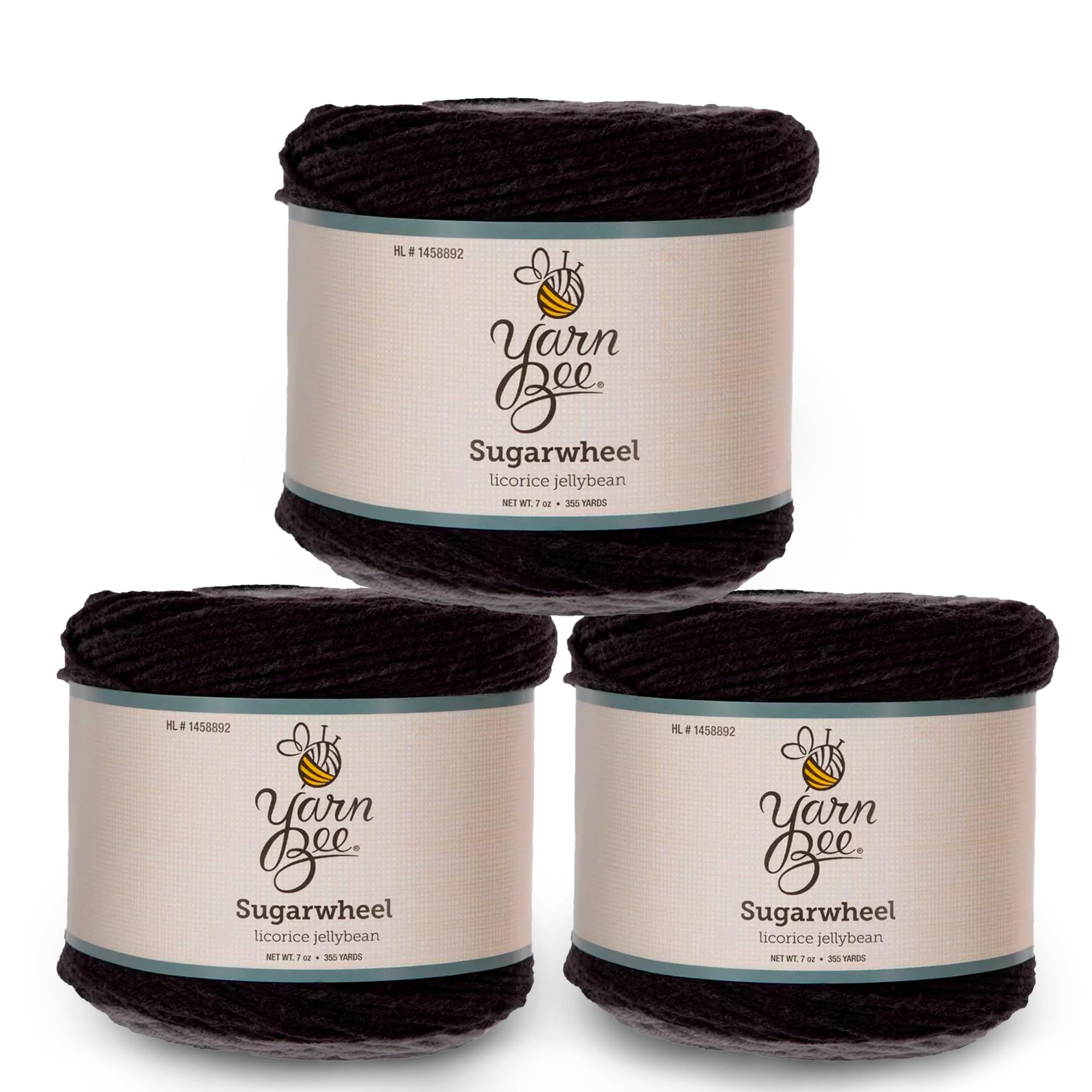 Amazon.com: Yarn Bee Medium Yarn for Crocheting & Knitting – Soft