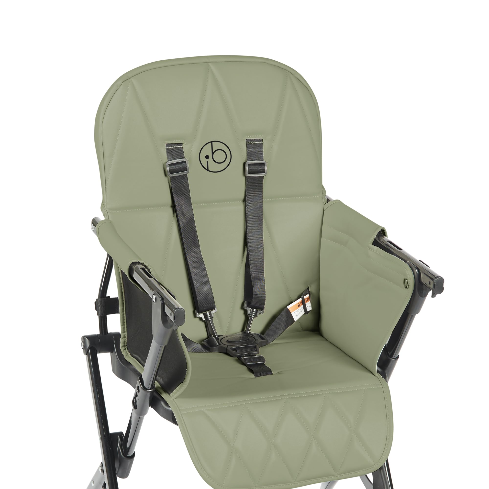 Ickle Bubba Flip Magic Fold Highchair Seat Cover - Chair Not Included (Sage Green)