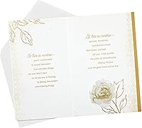 Vista 2 de Hallmark Tarjeta de condolencias (Que haya recuerdos) (5RZB2134)