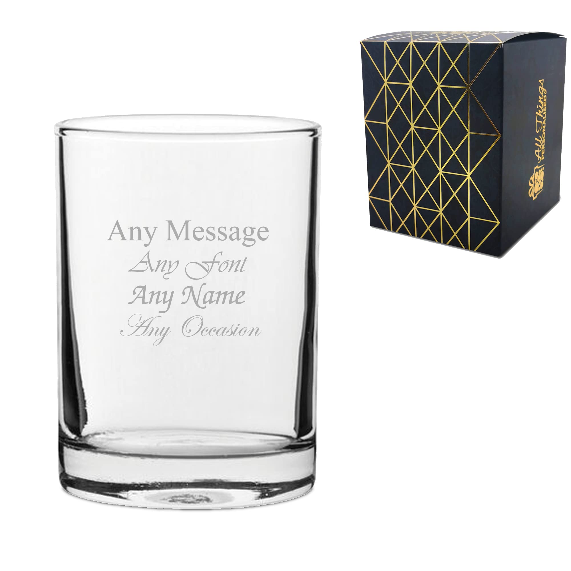 Say It With Glass By The Cnc Group Colorless (Clear) Personalised Engraved Hiball 6Oz Whiskey Tumbler Glass Usher Best Man Wedding Gift