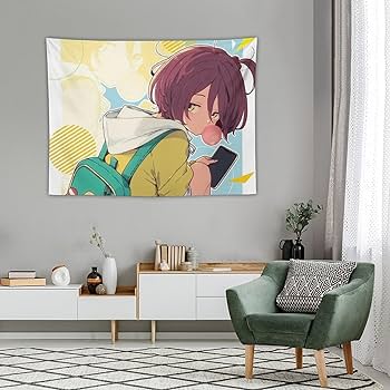 Amazon.co.jp: 小鞠 知花 タペストリー 壁掛け 装飾品