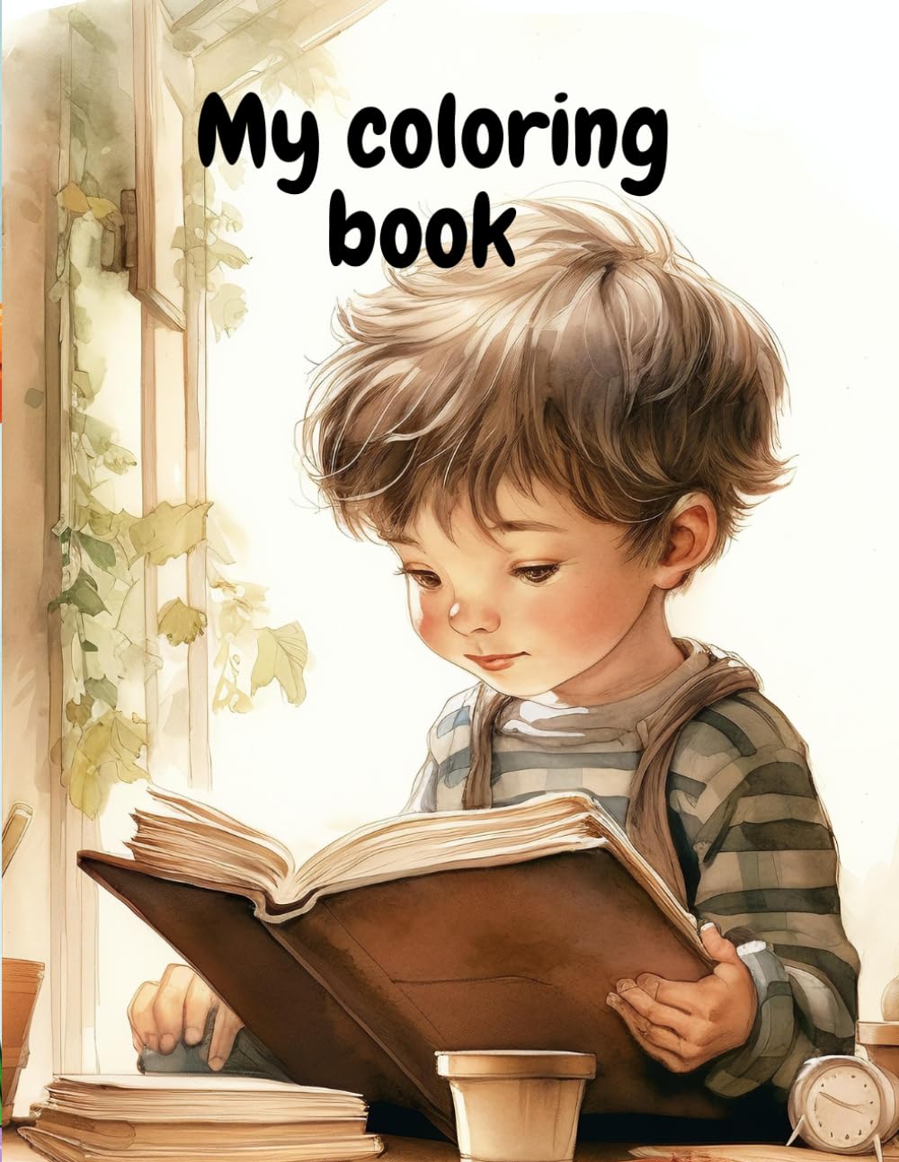 My Coloring Book: Fun and Easy Coloring Pages
