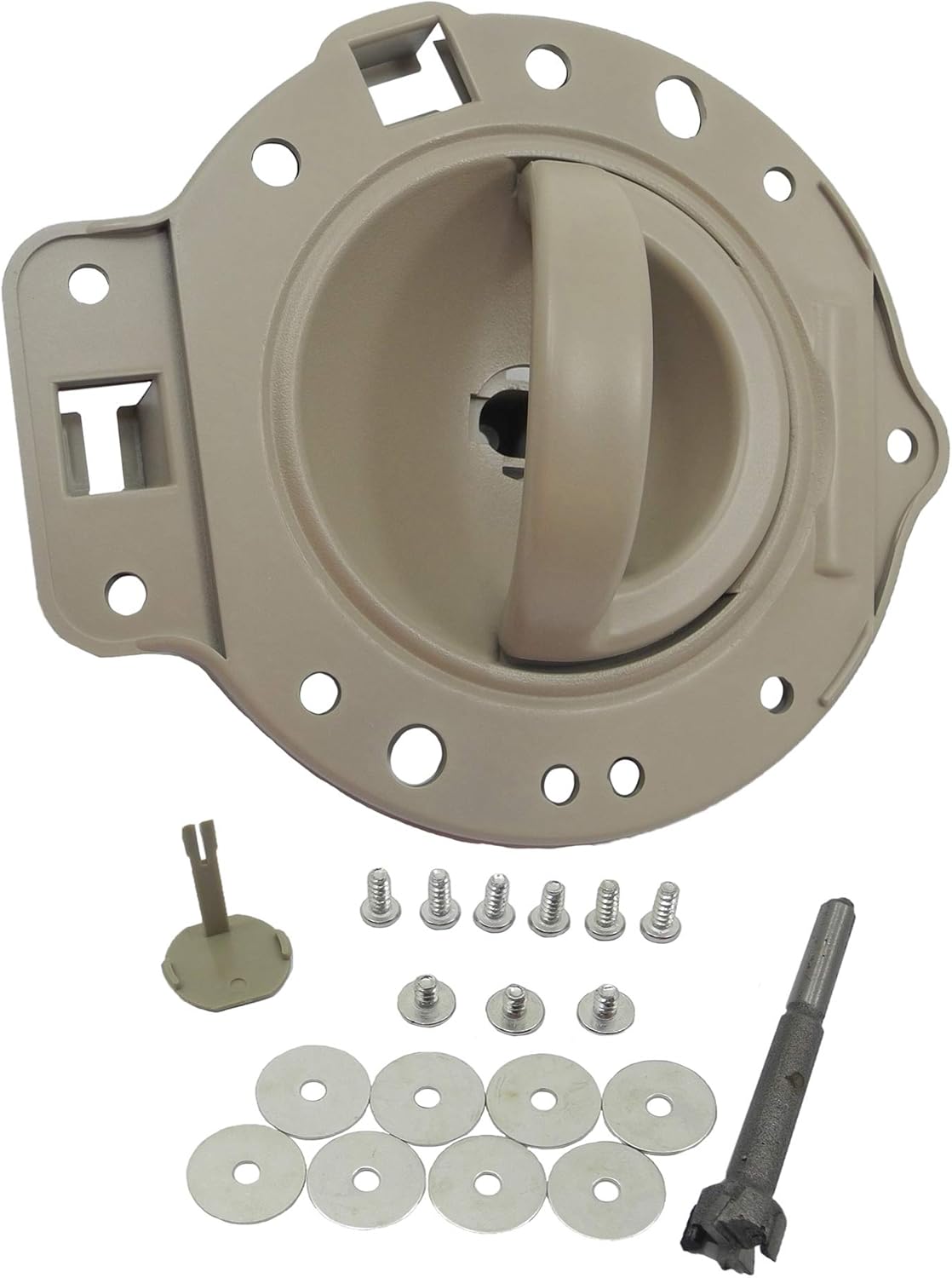 Compatible with Jeep 06-10 Commander Front or Rear Pair Set 2PCS Inside Door Handle Tan Bolt 2006 2007 2008 2009 2010