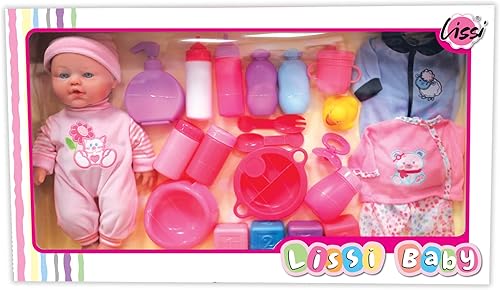 Miniatura 2 de Lissi Muñeca bebé de 12" con accesorios y trajes adicionales