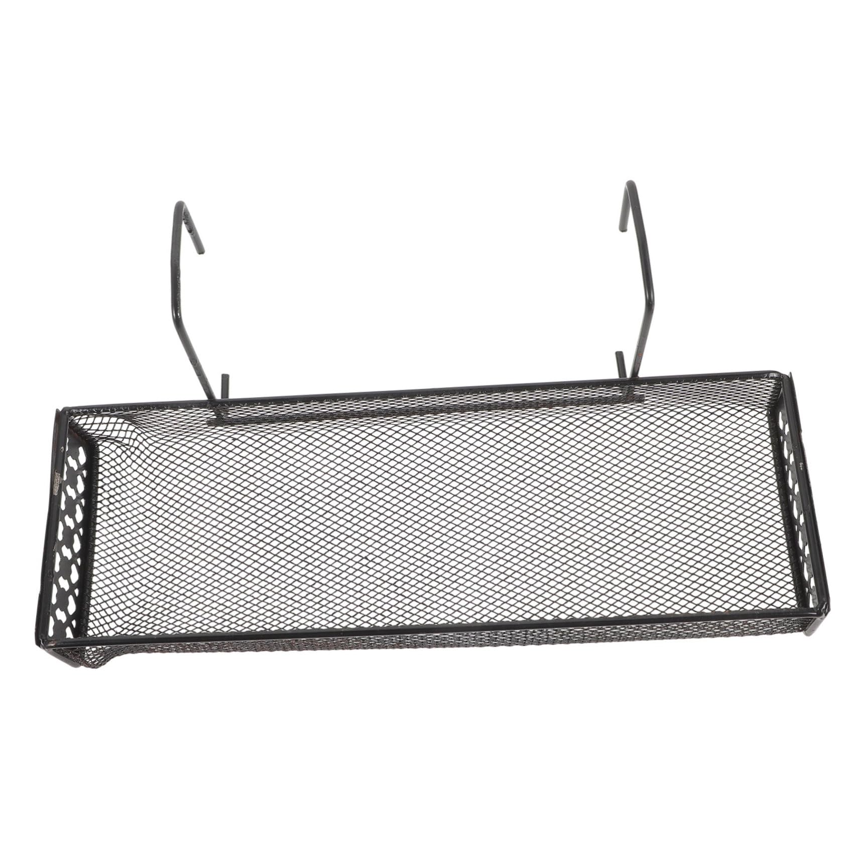 Unomor Fence Flower Pot Hanger Iron Material Craftsmanship Heavy Duty Plant Hangers Easy to Assemble for Home Office