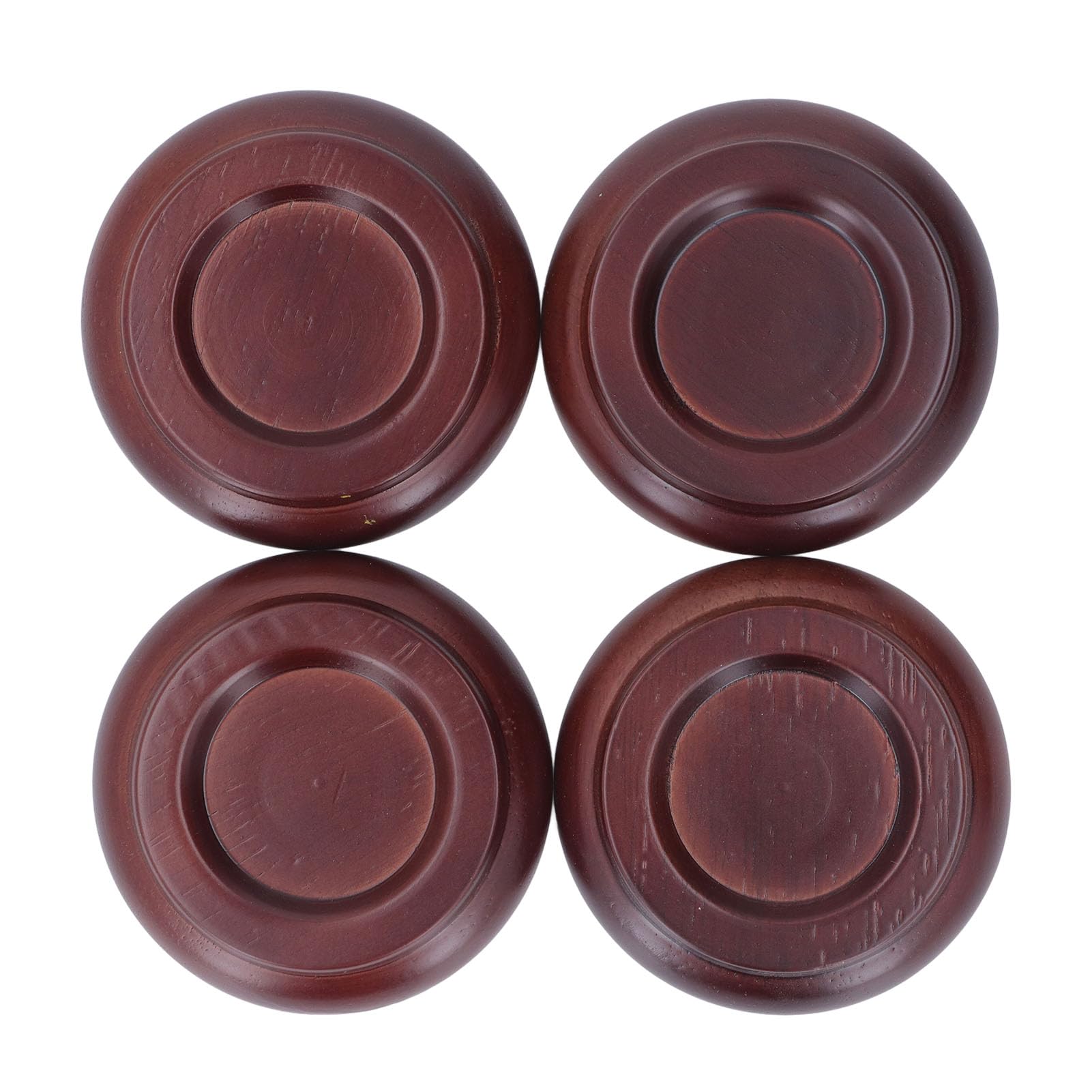Protector de Piso de Piano, Rollo de Piano Antivibración Antideslizante de 4 Piezas para Camas (Haya, EVA 2)