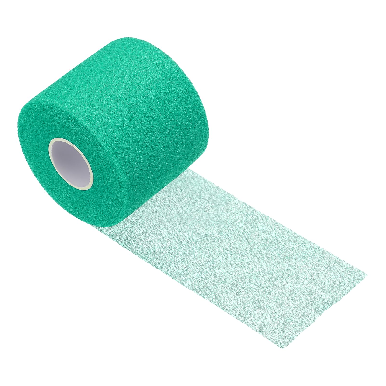 YELARXI Pre Wrap Tape, Non-Slip Grip Cushion Wrap Prewrap Athletic Tape- Fitting for (Tennis- Badminton - Pickleball - Sports) 22 Yard x 2.4 Inch & Dark Green