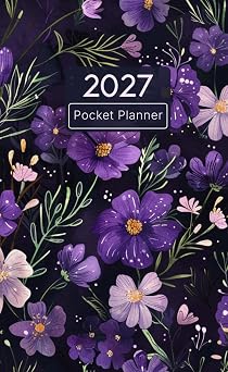 2027 pocket calendar 1 Year Monthly Pocket Planner  January 2027 to December 2027