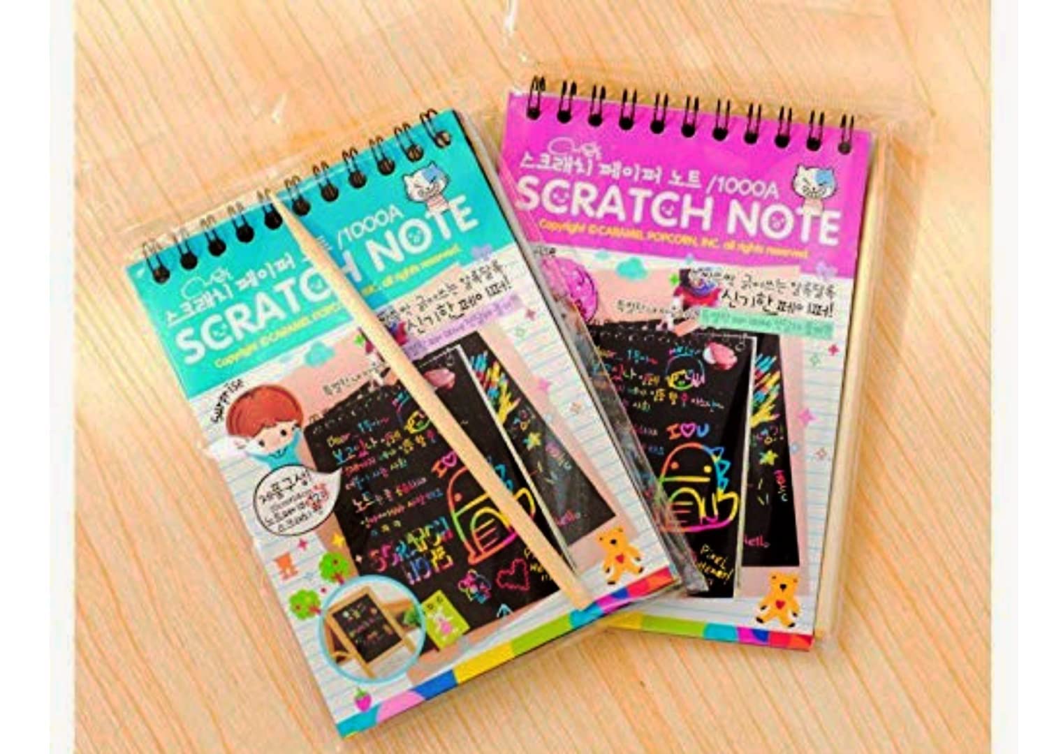 Small Size Rainbow Scratch Magic Book Scratch Art Activity 2 Note Books for Kids Arts and Crafts Book(Pack of 2) (B0CB45BXGN) Amazon Price History, Amazon Price Tracker