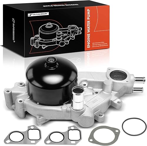 Miniatura 1 de A-Premium Bomba de agua de motor con junta compatible con Chevy, Pontiac y Avanti - Camaro 98-02, Corvette 97-04, Firebird 98-02, GTO 04-06, II