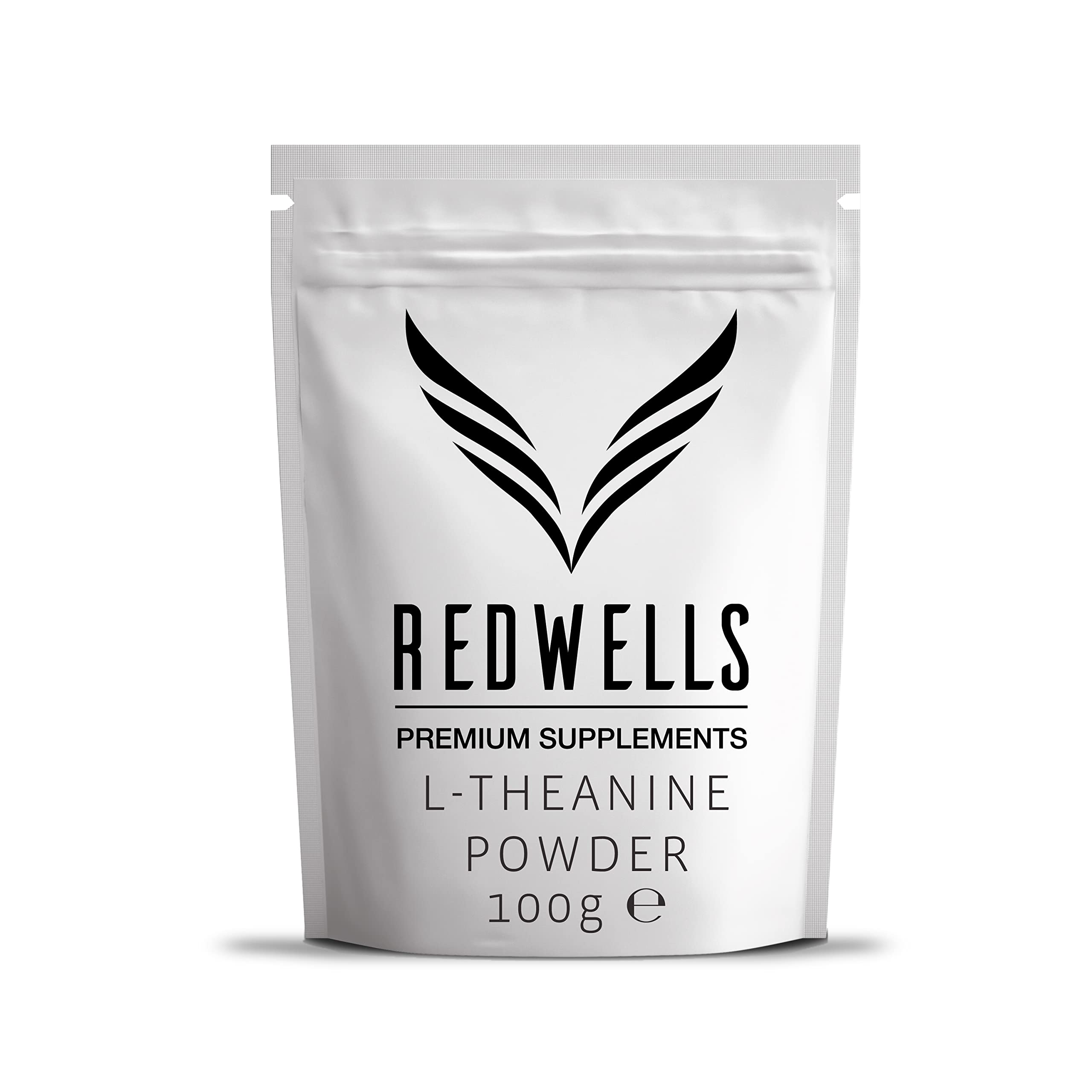 Theanine Powder REDWELLS Anxiety & Stress No Additives GMO Free - 100g Pack